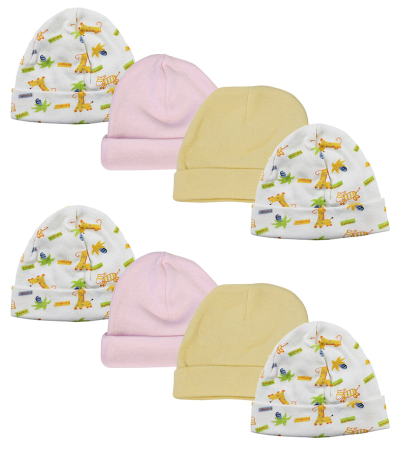 Baby Girl Infant Caps (Pack of 8) NC_0320