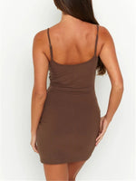 Scoop Neck Mini Cami Dress