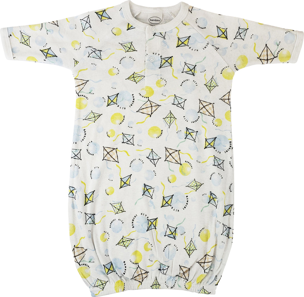 Unisex Newborn Baby 1 Piece Gown Set NC_0788