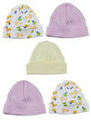 Girls Baby Cap (Pack of 5) LS_CAPS_GIRLS