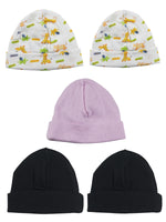 Girls Baby Cap (Pack of 5) LS_CAPS_GIRLS