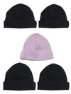 Girls Baby Cap (Pack of 5) LS_CAPS_GIRLS