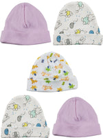 Girls Baby Cap (Pack of 5) LS_CAPS_GIRLS
