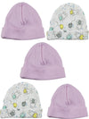 Girls Baby Cap (Pack of 5) LS_CAPS_GIRLS