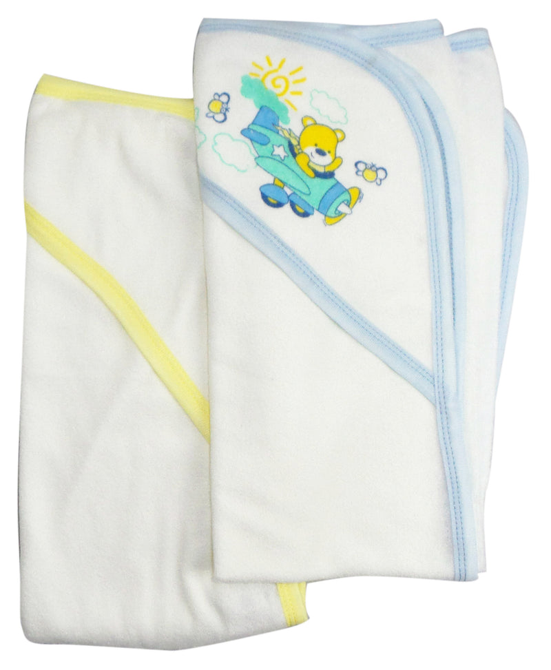 Bambini Infant Hooded Bath Towel (Pack of 2)