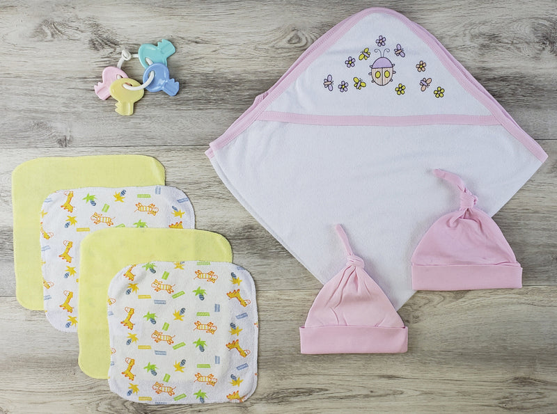 Bambini Hooded Towel, Hats and Wash Coths
