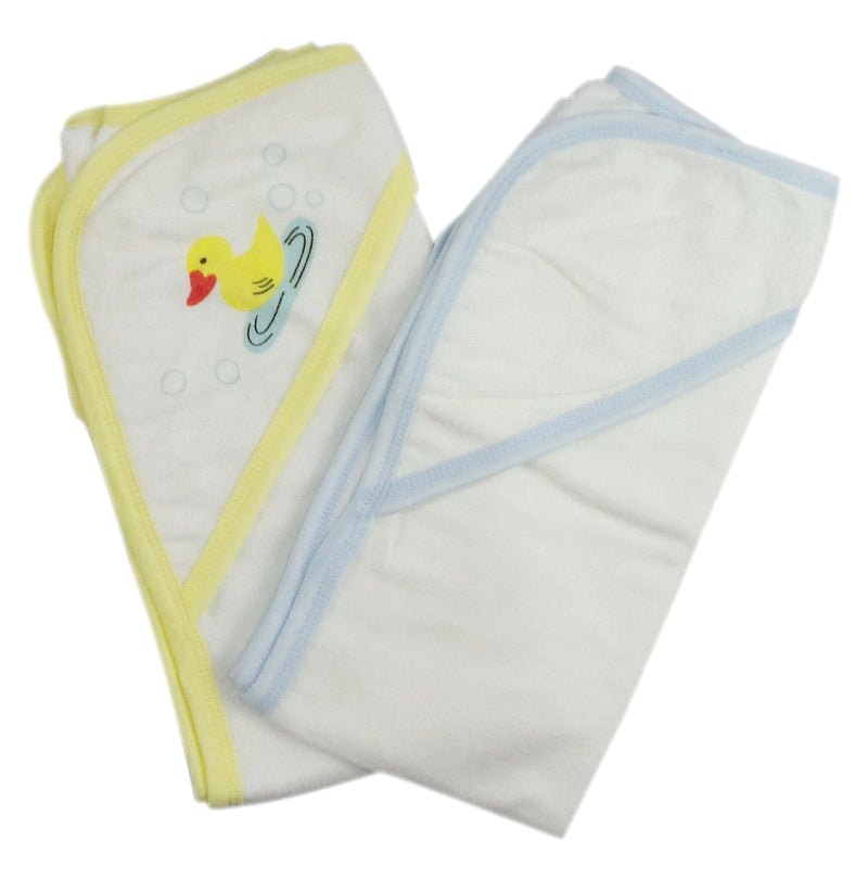 Bambini Infant Hooded Bath Towel (Pack of 2)