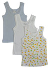 Bambini Boys Printed Tank Top Variety 3 Pack