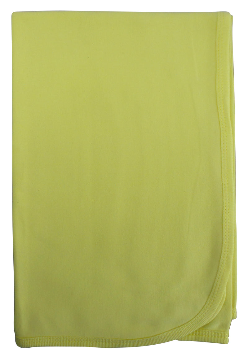 Bambini Yellow Receiving Blanket