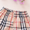 Boy's Leisure Plaid Short Set