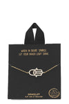 Gold Rhodium Dipped Hamsa Pendant Bracelet