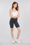 Cotton Jersey Short Leggings