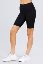 Cotton Jersey Short Leggings