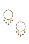 Clay Ball Charm Round Beads Earring
