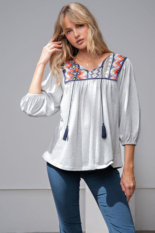 Loose Fit Cotton Top