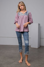 Loose Fit Cotton Top